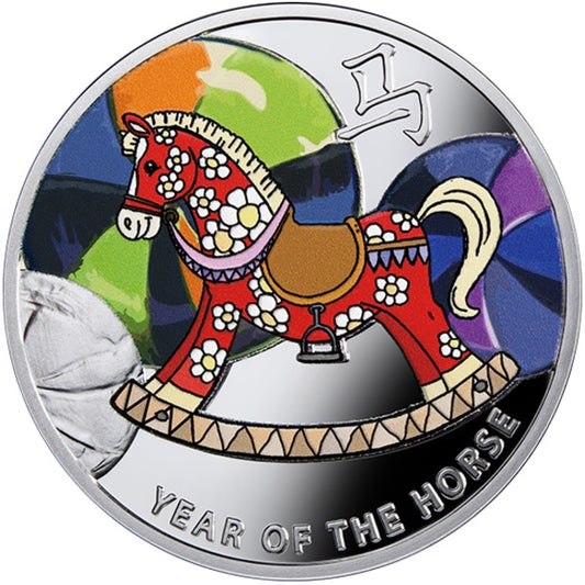 1 $, Kalendarz chiński - Rok konia - Konik na biegunach, 2014