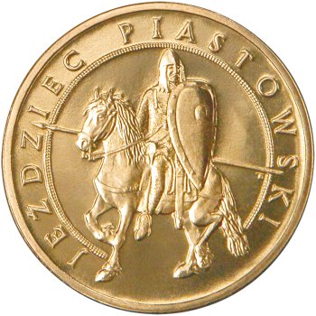 2 zł, Historia Jazdy Polskiej - Jeździec piastowski, 2006