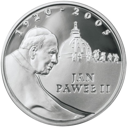 10 zł, Papież Jan Paweł II (1920 - 2005), 2005