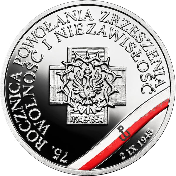 10 zł, 75. rocznica powołania Zrzeszenia „Wolność i Niezawisłość” - Wyklęci przez komunistów żołnierze niezłomni, 2020