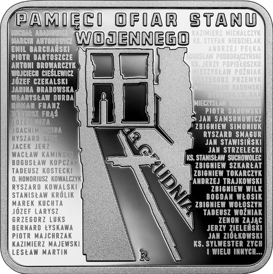 10 zł, Pamięci ofiar stanu wojennego, 2021