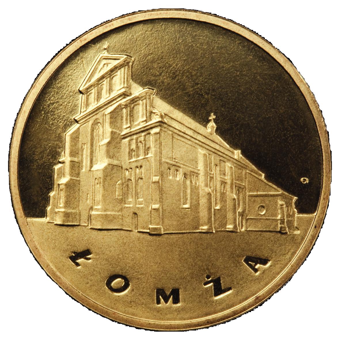 2 zł, Historyczne miasta w Polsce - Łomża, 2007