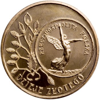 2 zł, Dzieje złotego - 5 zł z 1928 r. (Nike), 2007