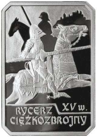 10 zł, Historia Jazdy Polskiej - Rycerz ciężkozbrojny - XV wiek, 2007