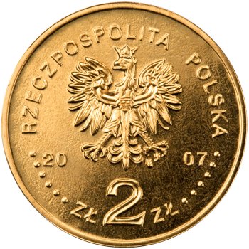 2 zł, Zabytki kultury materialnej w Polsce - Toruń - średniowieczny zespół miejski, 2007