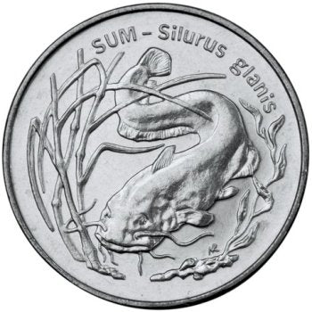 2 zł, Zwierzęta świata - Sum (łac. Silurus glanis), 1995