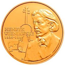 2 zł, XII Międzynarodowy Konkurs im. Henryka Wieniawskiego, 2001